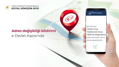 Adres Değişikliği Bildirimi e-devlette