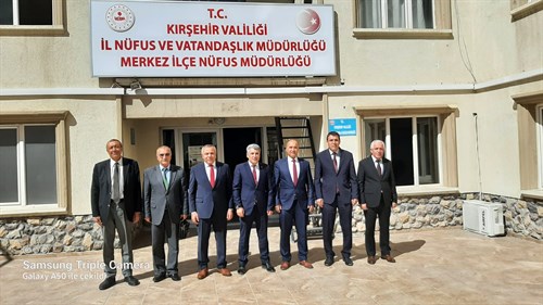 İl Nüfus ve Vatandaşlık Müdürümüz Mehmet Selim KAYA İlçe Nüfus Müdürlerimiz ile Toplantı Yaptı 