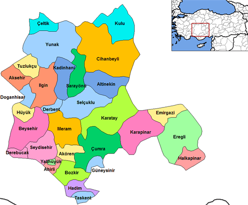 KONYA İLİ NÜFUS İSTATİSTİKLERİ